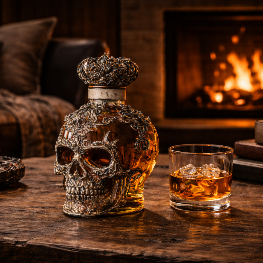 Butelka Whisky - Edycja Czaszek