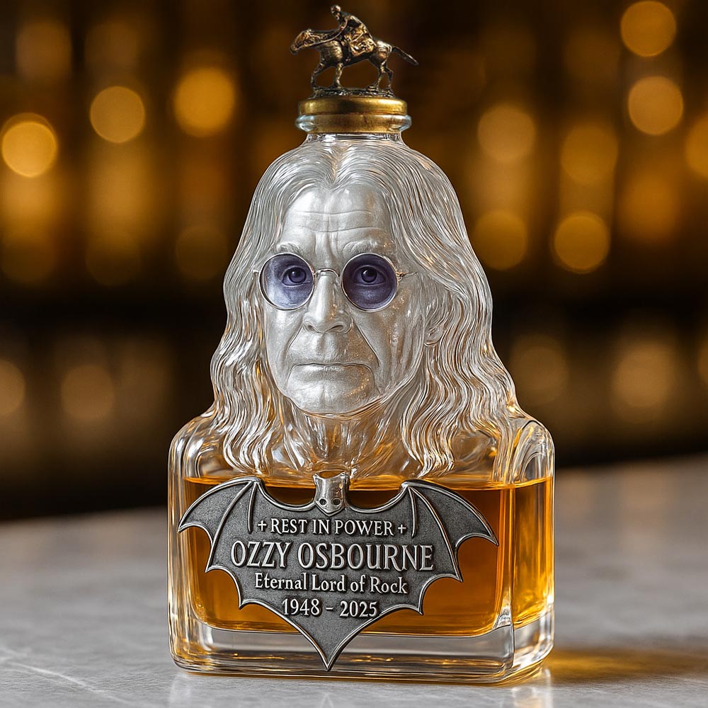 Uwiecznione w szkle — butelka whisky na cześć Ozzy'ego Osbourne'a