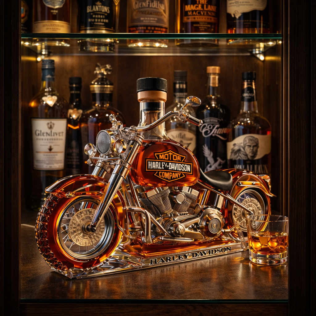 Whisky Butelka - Edycja Harley Davidson