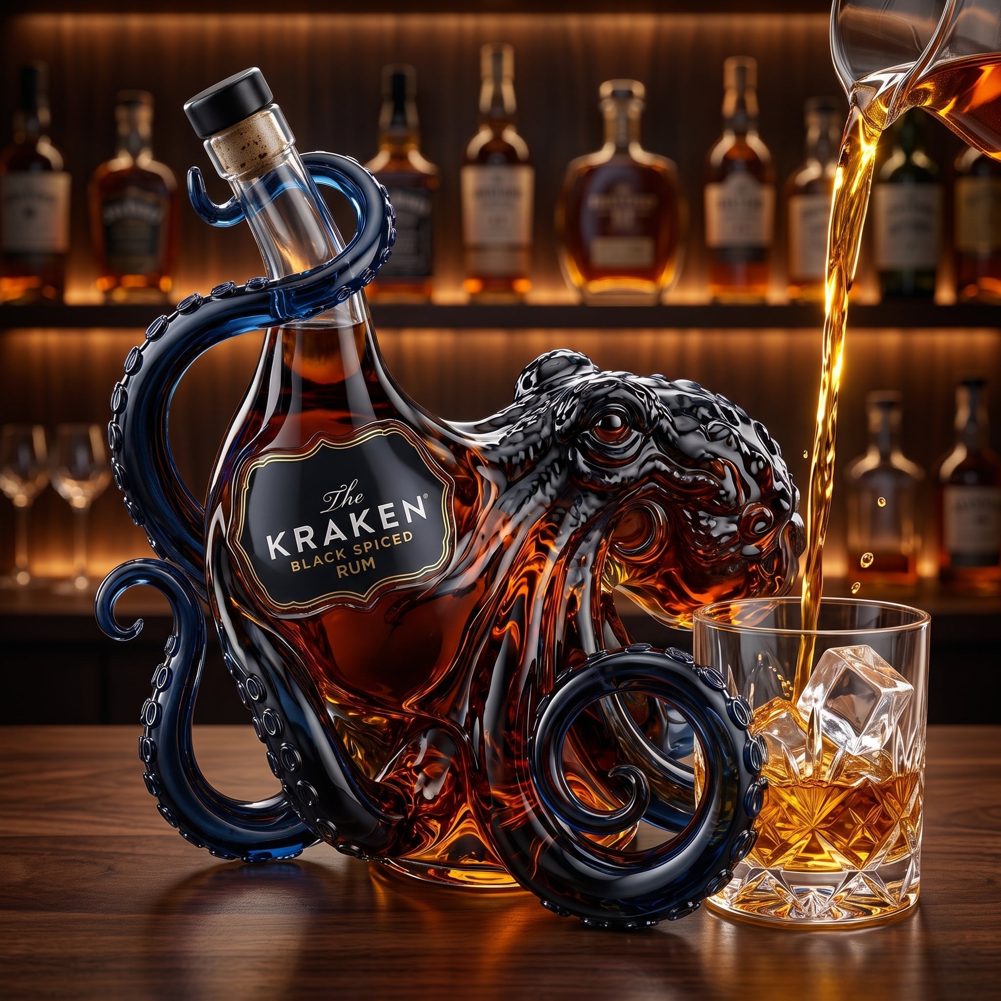 Edycja Kraken – Dekanter do whisky