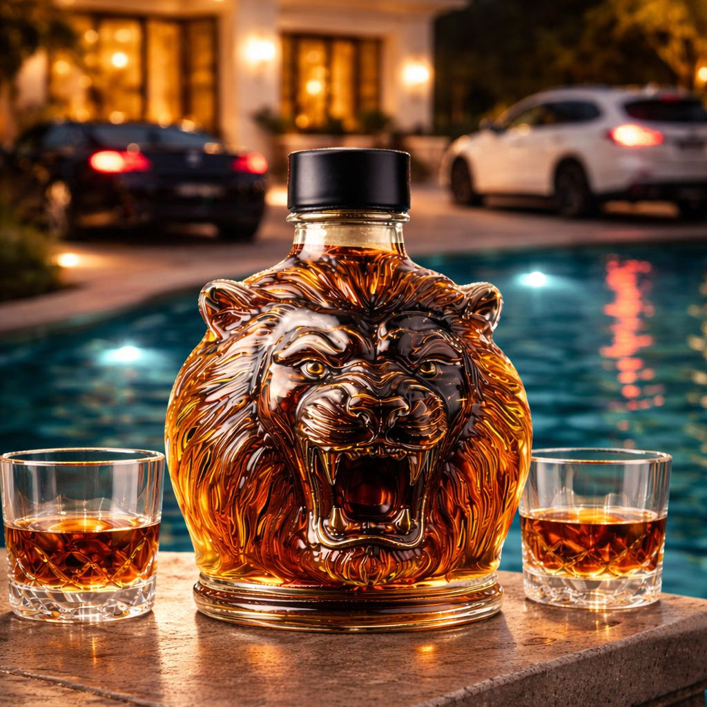 Butelka Whisky - Edycja Lwa