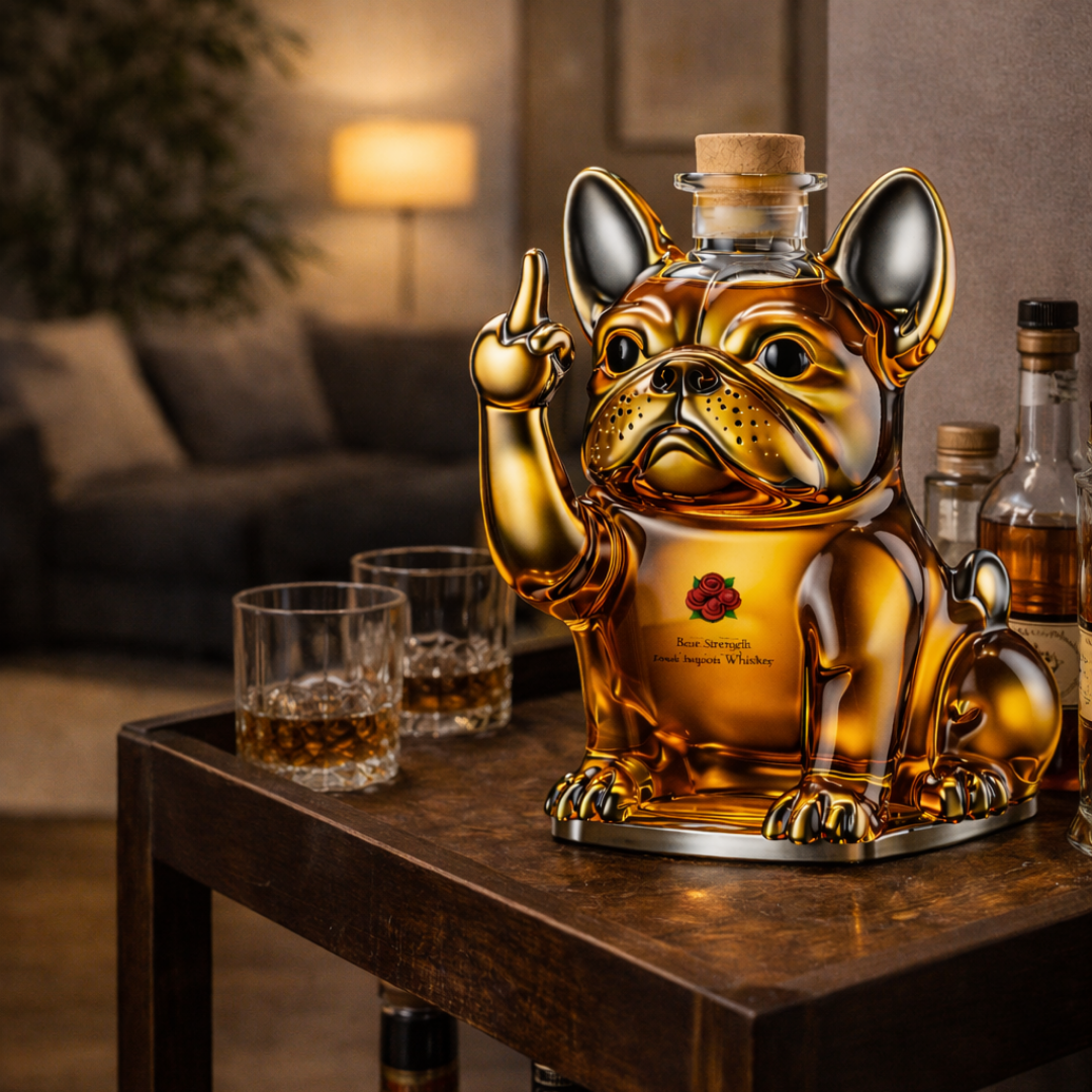 Butelka whisky - Edycja dla psów