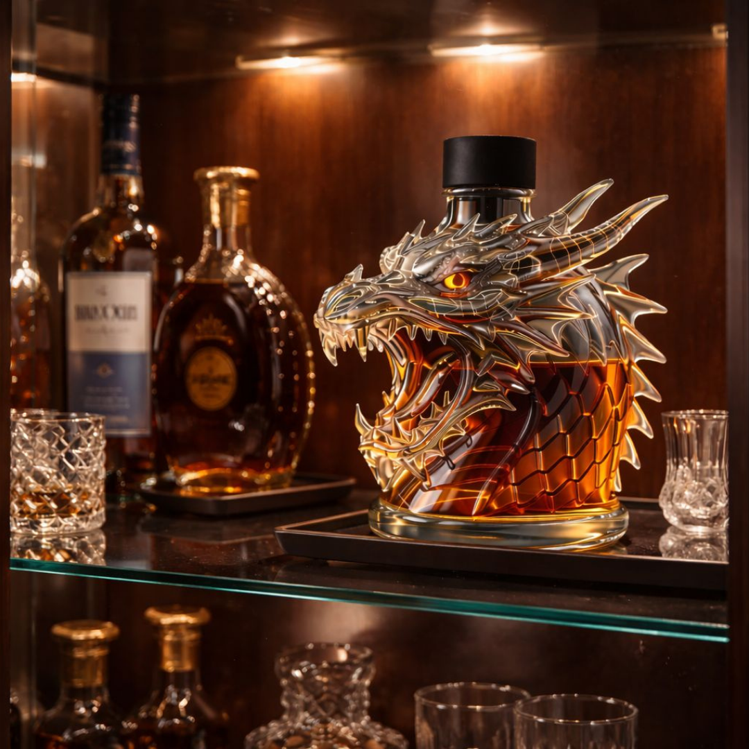 Butelka whisky - Edycja Draak