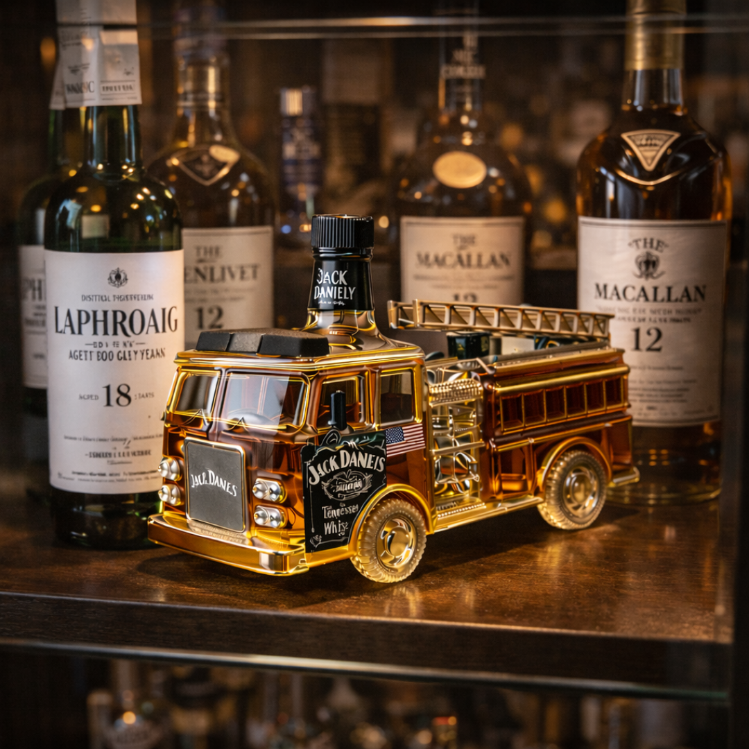 Butelka whisky Jack Daniel's - Edycja Strażaków