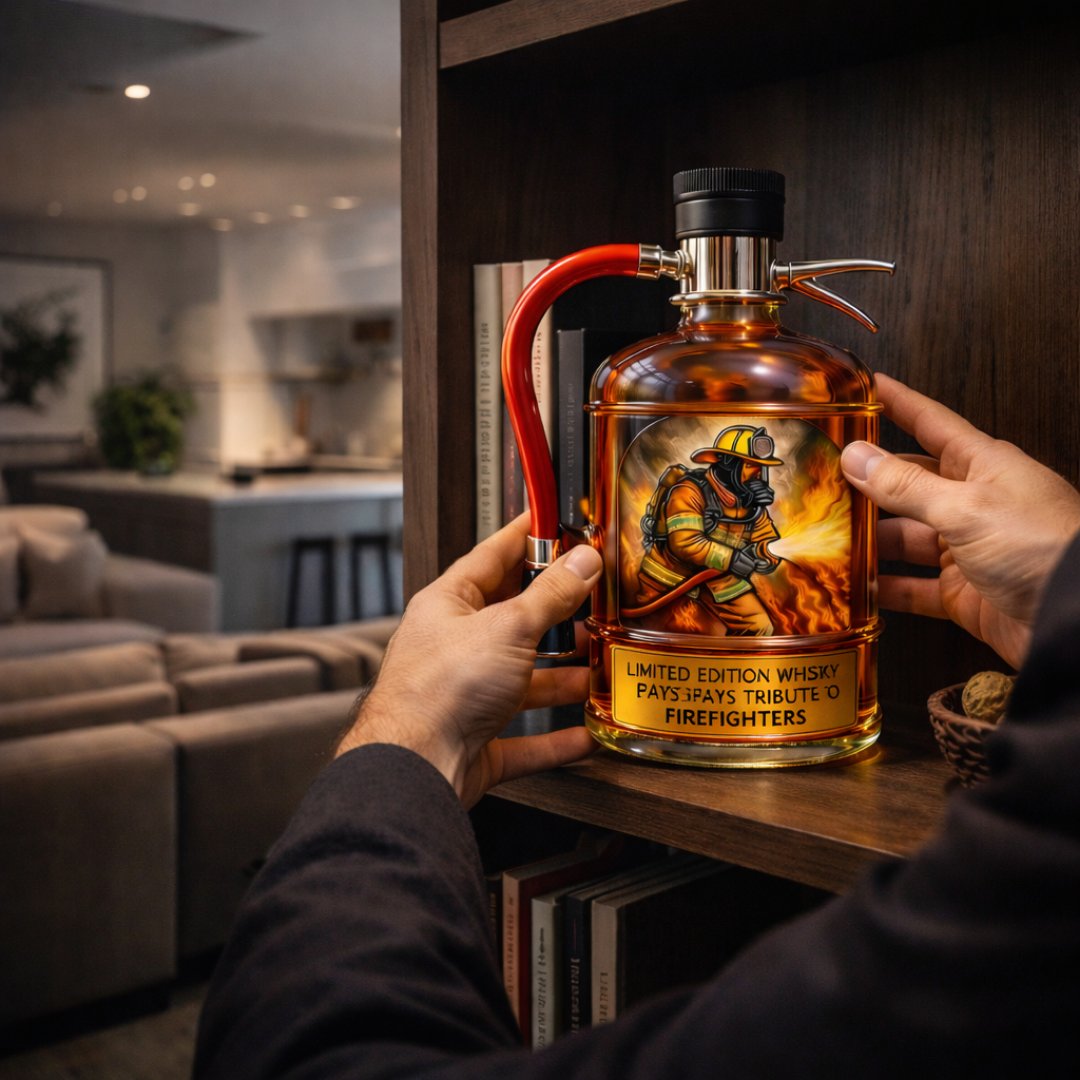 Butelka whisky - Edycja Gaśnica