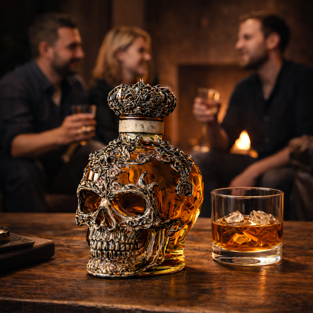 Butelka Whisky - Edycja Czaszek