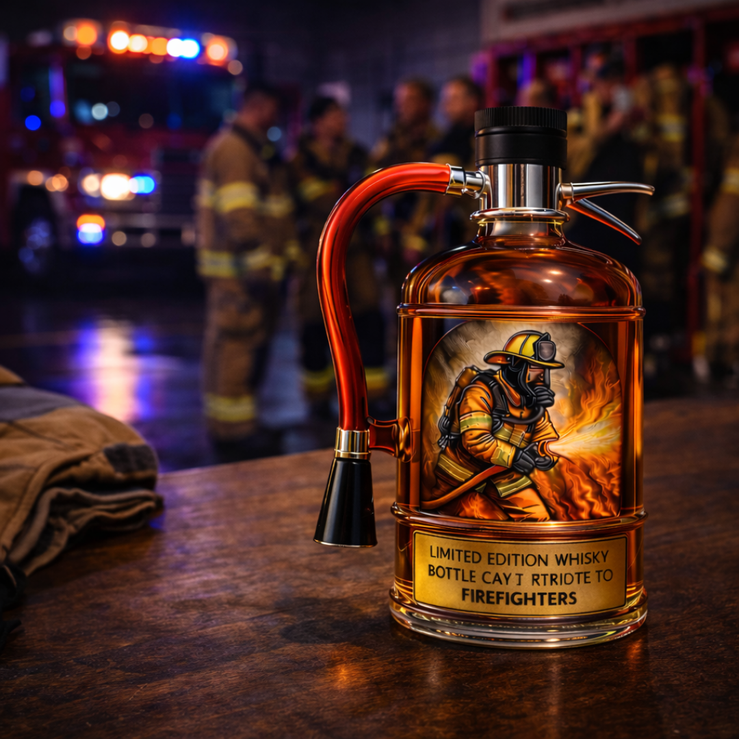 Butelka whisky - Edycja Gaśnica