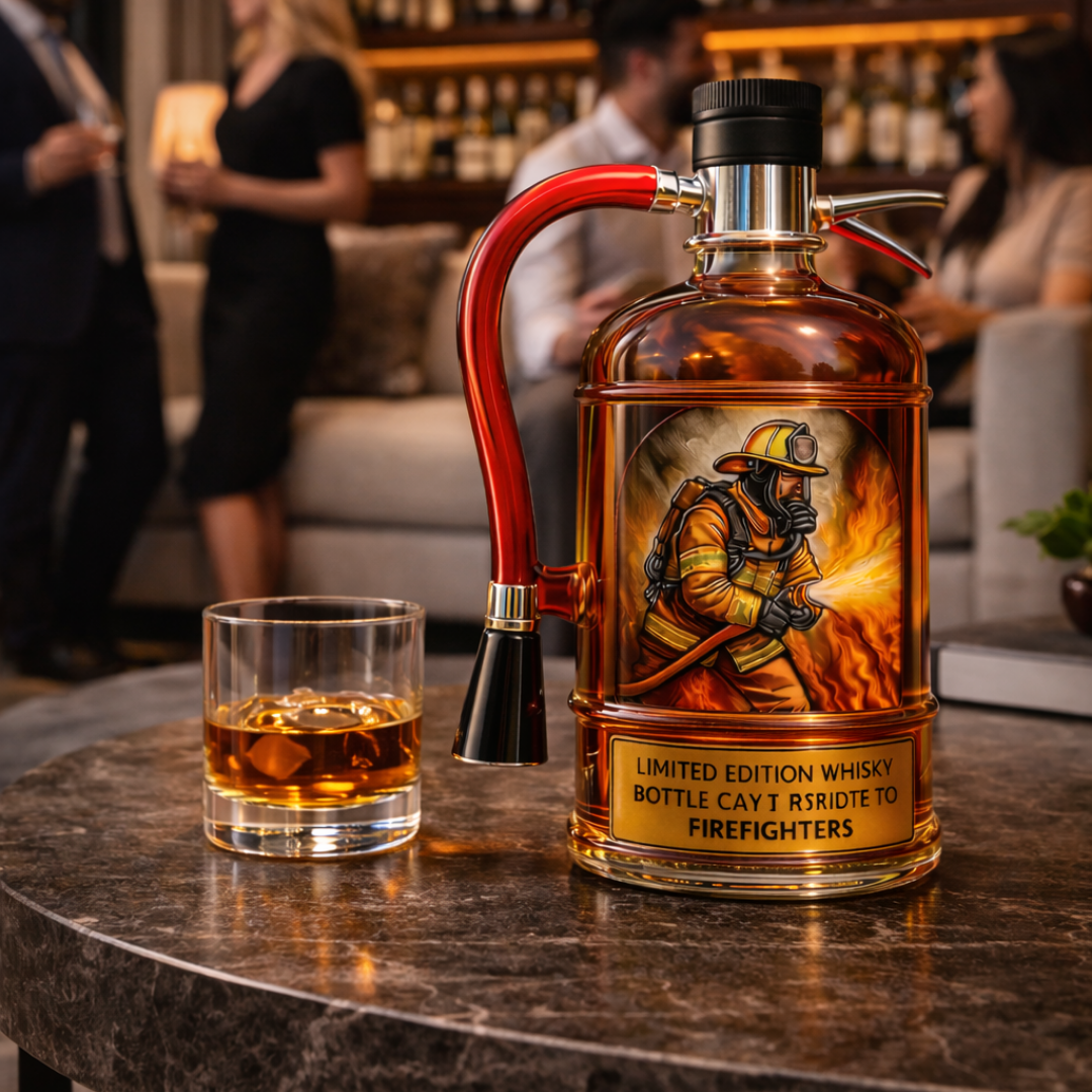 Butelka whisky - Edycja Gaśnica