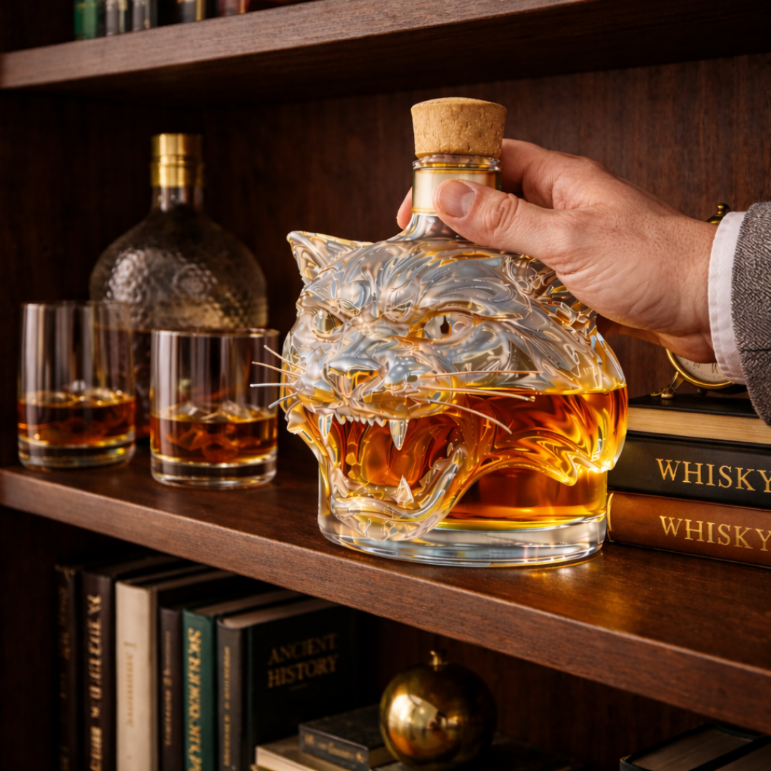 Butelka whisky - Edycja Tygrys