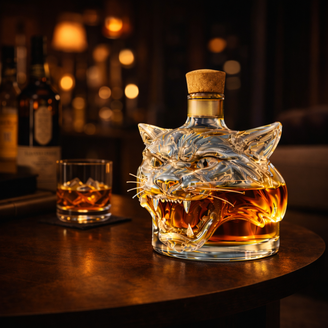 Butelka whisky - Edycja Tygrys