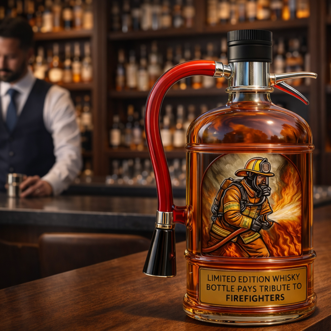 Butelka whisky - Edycja Gaśnica