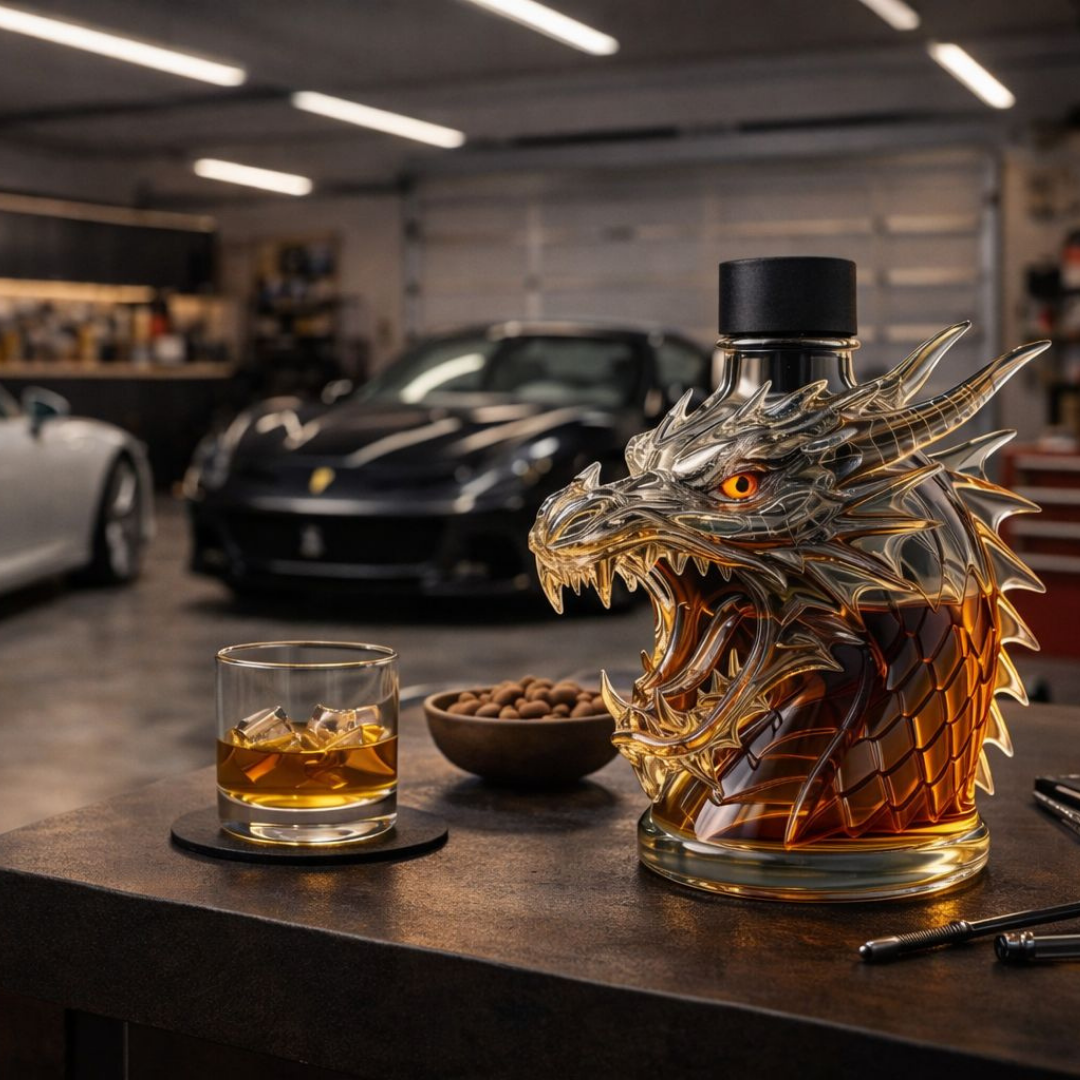Butelka whisky - Edycja Draak