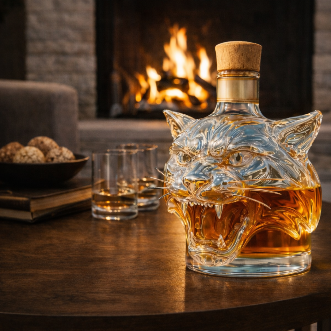 Butelka whisky - Edycja Tygrys