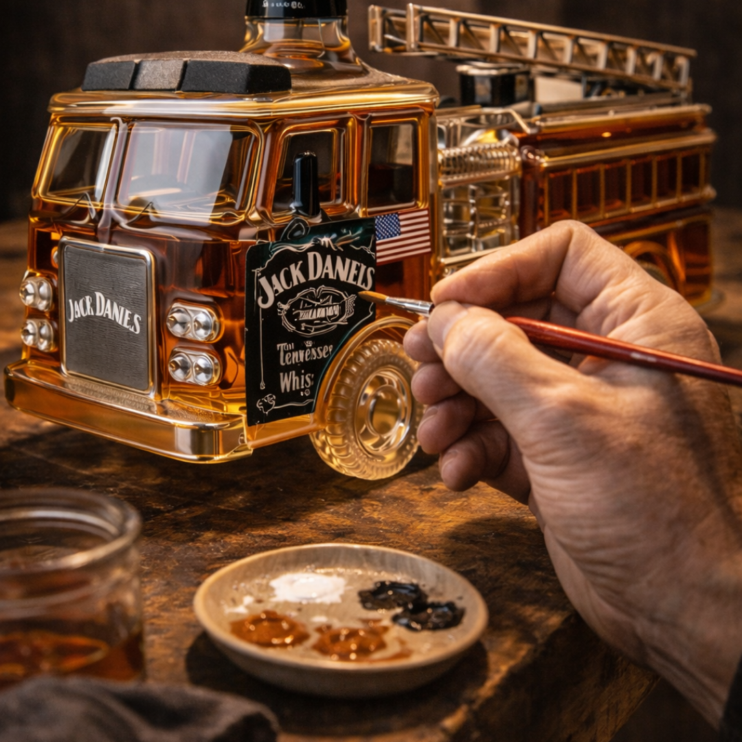 Butelka whisky Jack Daniel's - Edycja Strażaków