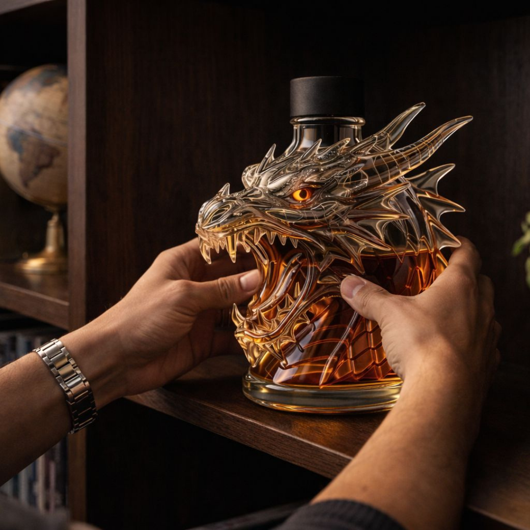 Butelka whisky - Edycja Draak