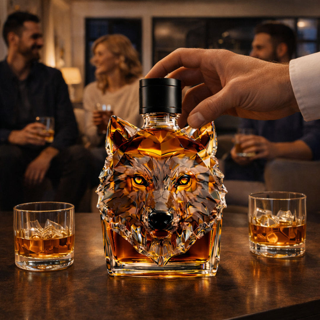 Butelka Whisky - Edycja Wilka