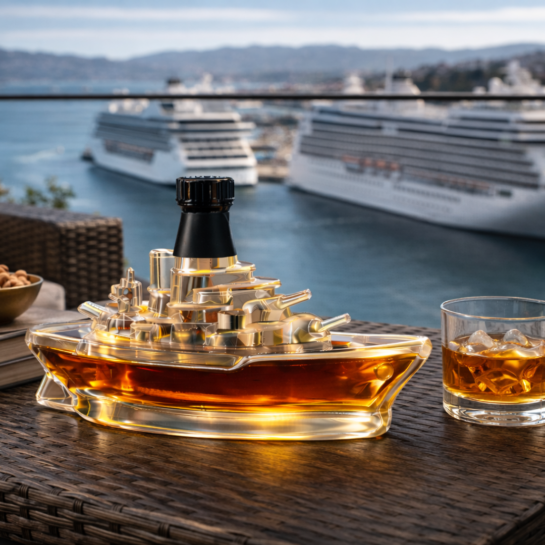 Butelka whisky - Edycja morska