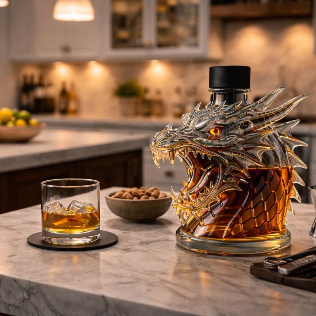 Butelka whisky - Edycja Draak