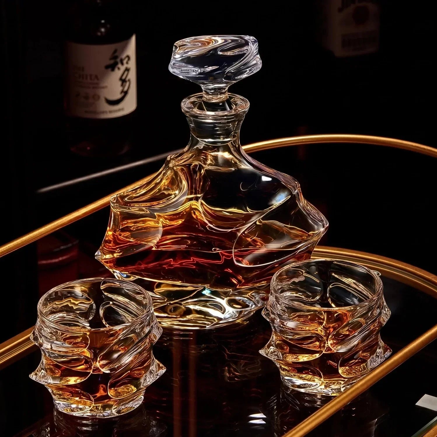 Arashi – Japońska kryształowa szklanka do whisky