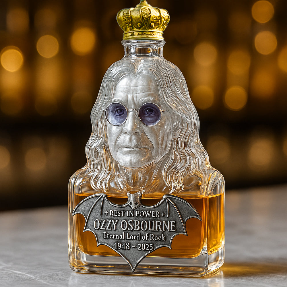 Uwiecznione w szkle — butelka whisky na cześć Ozzy'ego Osbourne'a