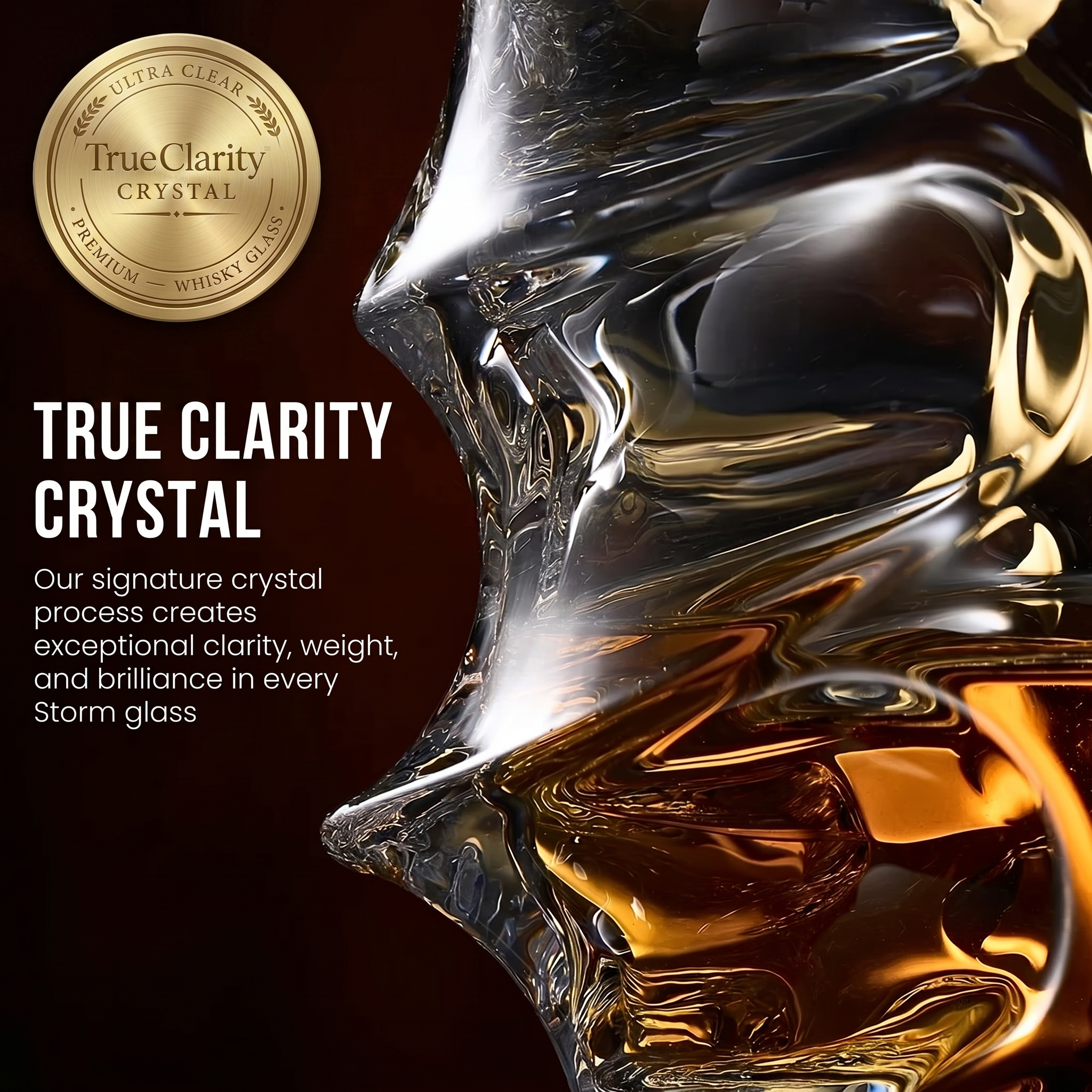 Arashi – Japońska kryształowa szklanka do whisky