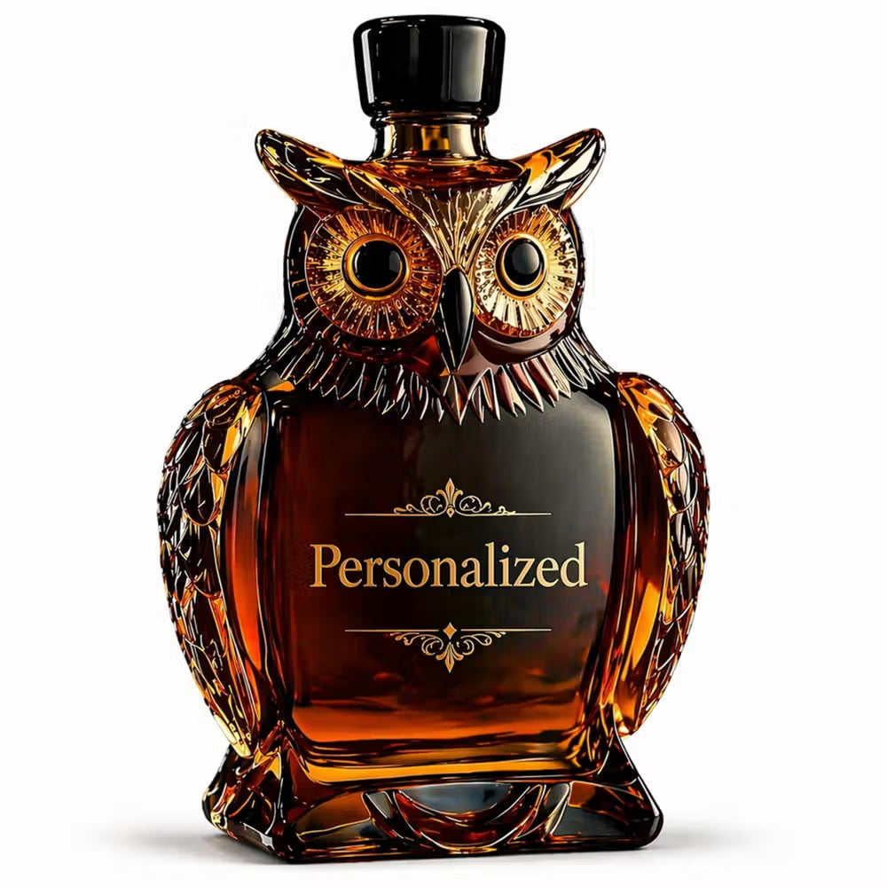 Personalizowana Edycja Sowy – Dekanter do whisky